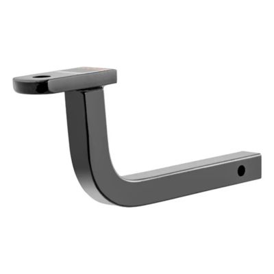 CURT Class 1 trailer hitch ball mount with rise and small hole, fits 1-1/4-inch receiver, durable heavy-duty design.