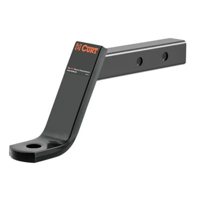 CURT 45240, Dual Length Trailer Hitch Ball Mount, 9-1/4-Inch or 12-1/4 ...
