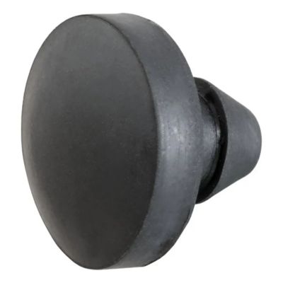 Replacement anti-rattle rubber bumper for adjustable trailer hitch ball mount, CURT 45921, shown in black.