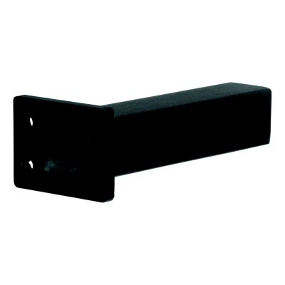 Heavy-duty pintle mount for hitch receiver, showcasing robust design and durable construction. Ideal for towing applications.