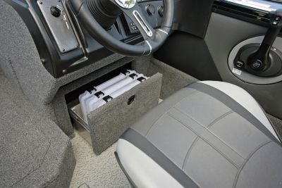 Crossover-XS-Starboard-Under-Console-Tackle-Tray-Storage-Drawer-Open