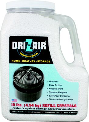 Dri-Z-Air Dehumidifier Refill Crystals, 160 oz., 4/Case