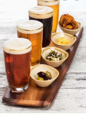 women dining at the cabin pub