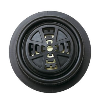 Black circular alarm speaker with a grille design, suitable for medium continuous pulse operation in various voltage ranges.