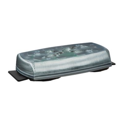 Class II LED minibar with clear lens and amber LEDs, featuring high bonded tape, from the ECCO 5580 Series.