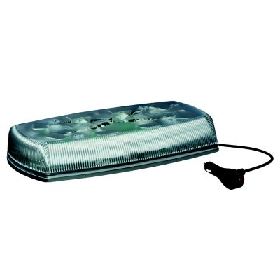 ECCO 5580 Series Class II LED Mini Bar with magnet mount and sleek design for enhanced vehicle visibility.