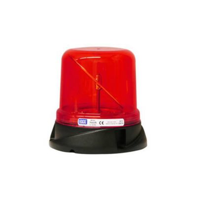Red LED rotating beacon from ECCO 7660 Series, featuring a durable design suitable for safety and emergency vehicles.