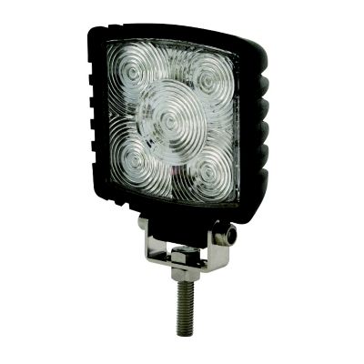 Square ECCO EW2470 light with 5 LEDs and spot beam, offering enhanced illumination with 725 raw lumens.
