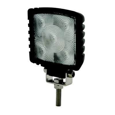Square ECCO EW2471 light with 5 LEDs, featuring a flood beam and sleek design for enhanced illumination.