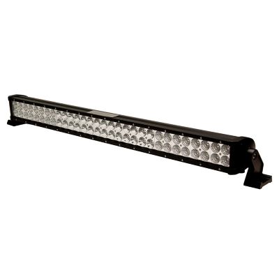LED utility bar with double row design and black casing, featuring multiple round lights for enhanced brightness.