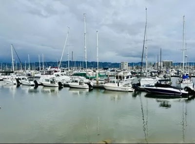 view of the harbor at emeryville