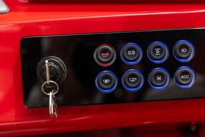  control panel on helm of the H20 wake boat