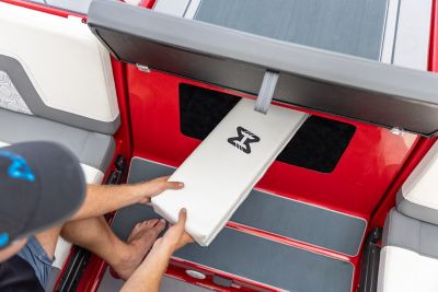  storage on the H20 wake boat