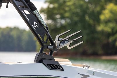  wake board rack on the H22 wake boat