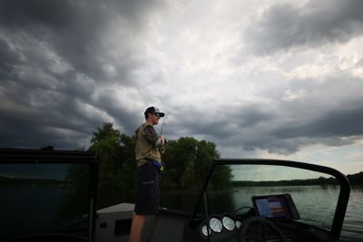 Fisherman Bow Deck Fishing