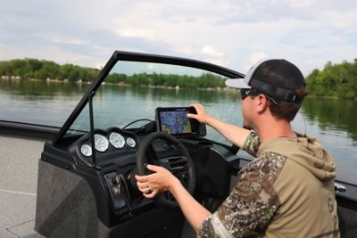 Fisherman Command Console with Room to Mount Your Electronics
