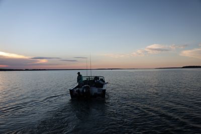 Fisherman Trolling