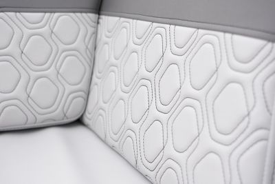  Interior details on a H22 wake boat