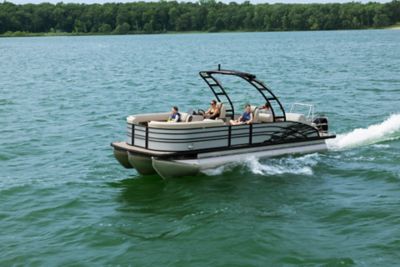 Harris-Pontoon-Boats--Sunliner-250-Sport-SLDH-running-2025-19300