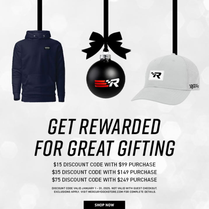 Mercury Racing Holiday Promotion