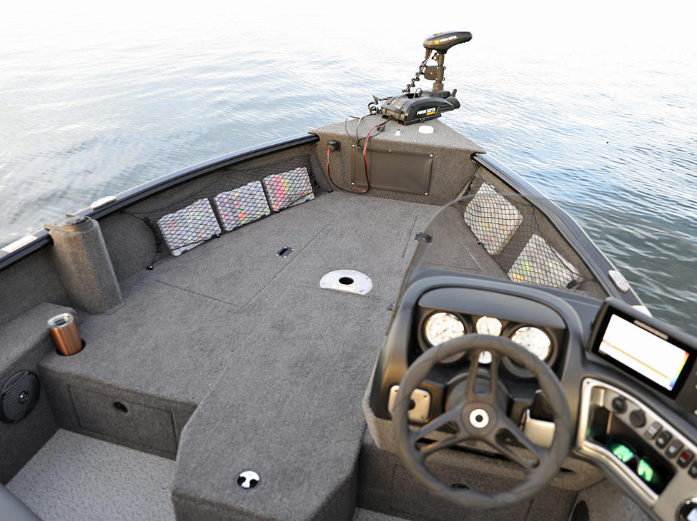 Impact XS SS Bow Deck Compartments Closed