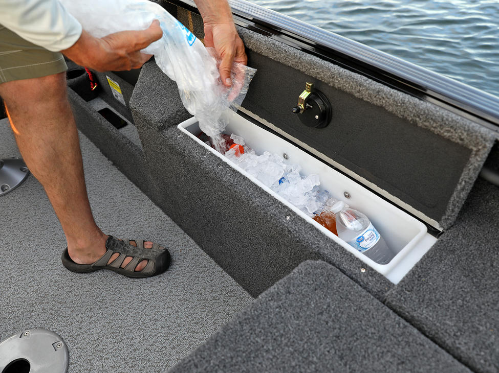 Impact XS Starboard Cooler and Dry Storage Compartment