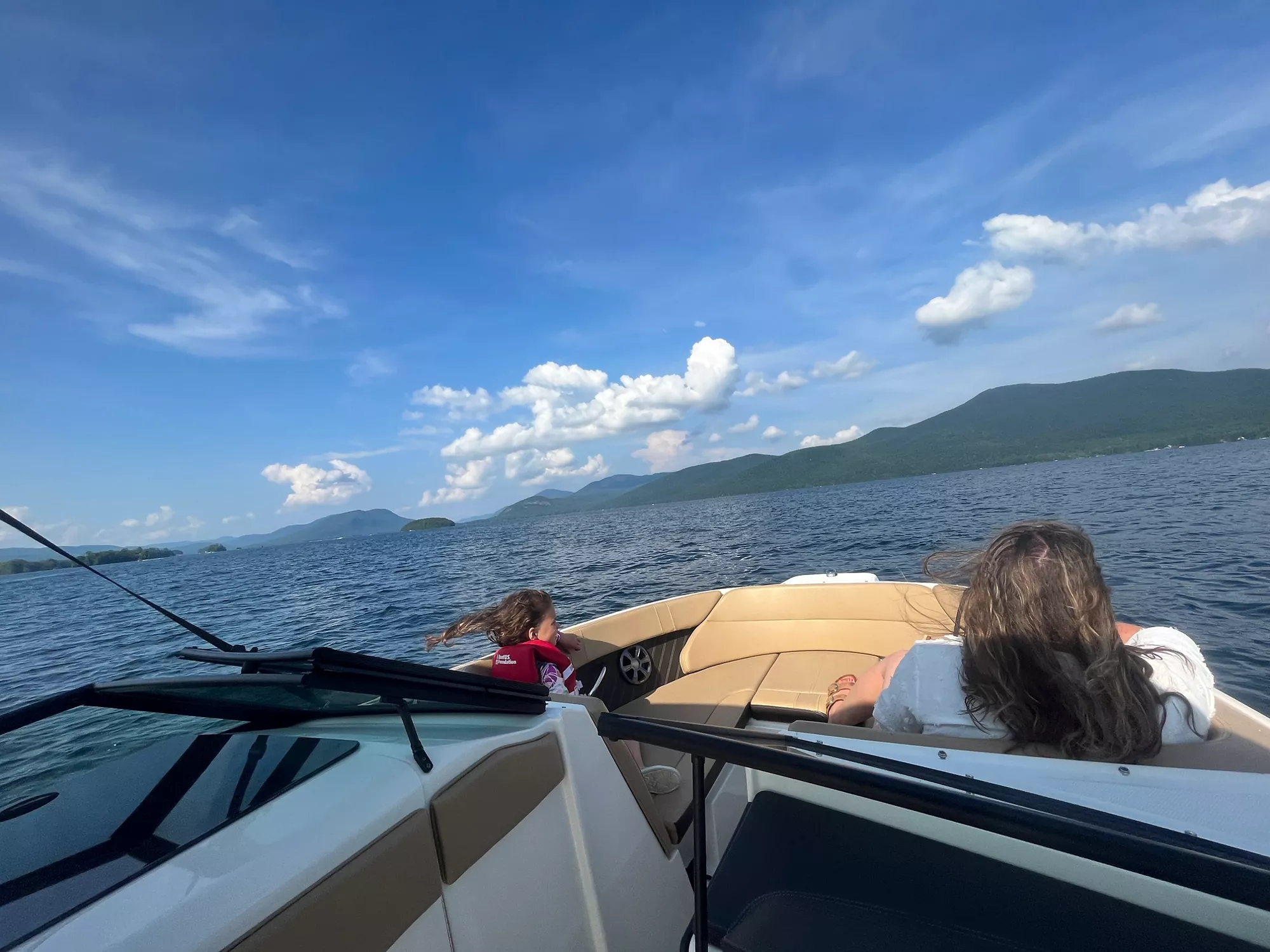 boating on lake george