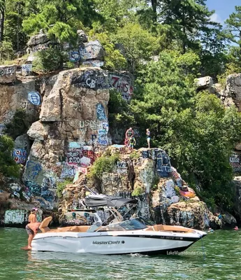 lake martin rocks alabama 