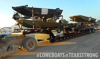 Lowe Lifestyle OZARK BUSINESSES SEND BOATS TO TEXAS RELIEF EFFORT 10 06 21