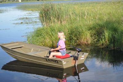 Aluminum Modified V Jon Boats - River Fishing Flat Bottom