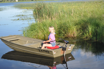 Lund® Predator 1660 - 16 Foot Aluminum Jon Boat to Hunt and Fish