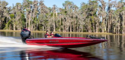 Bass Boats Rage with 300HP CNC Cleaver Prop