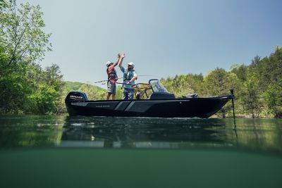 Lowe® 18' Bay Boat: Center Console All-welded Inshore Boat