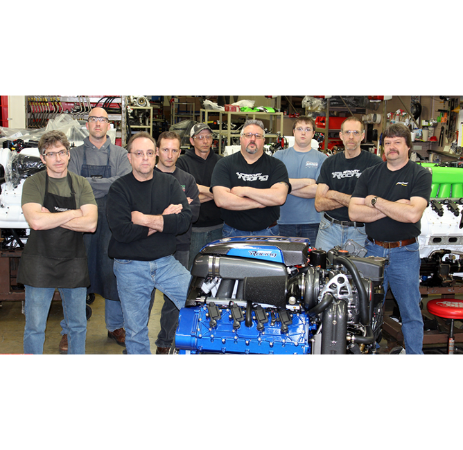 Nine Men Competition engines workshop