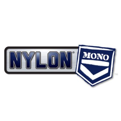 Nylon Mono logo with a sleek design and a modern blue and black color scheme, representing expandable sleeving products.