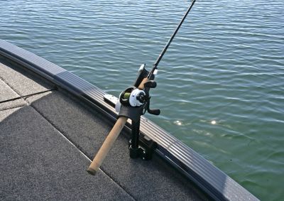 Fasten Rod holder, fishing rod holder, boat rod holder for fishing on  boats, colour: grey : : Sports & Outdoors