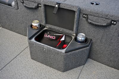 Pro-V Bass XS Aft Deck Step Storage and Cup Holder