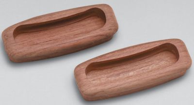 TEAK DRAWER PULL 325RECT 2PK PMG