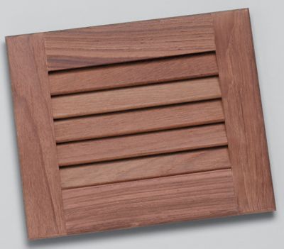 TEAK LOUVER INSERT 7-1/2X9-1/8 PMG