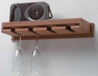 WHITECAP TEAK WINE GLASS RACK PMG