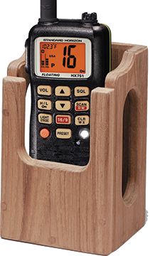 TEAK RACK VHF/GPS PMG