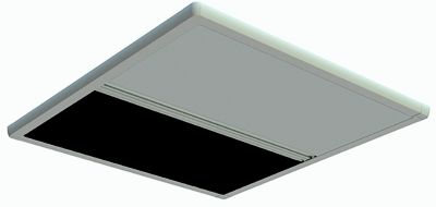 Oceanair Skyscreen Roller Surface 2 for Lewmar 30, White