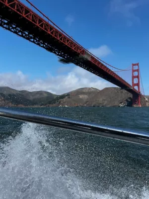 golden gate bridge outside of sausalito