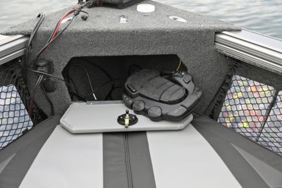 Tyee Bow Storage Compartment Open