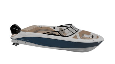 Blue Hull Sides (White Bottom)