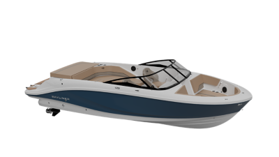 Blue Hull Sides (White Bottom)