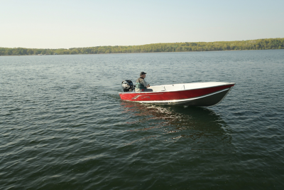 Outboard small boat - WC-16 - Lund - sport-fishing / aluminum / 5-person  max.