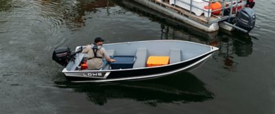 Lowe® Tiller Utility Boats - Aluminum Tiller Fishing Boat Brand