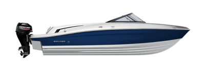 Blue Hull Sides (White Bottom)