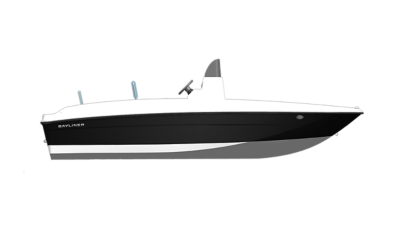 Black Hull Sides w/ White Bottom